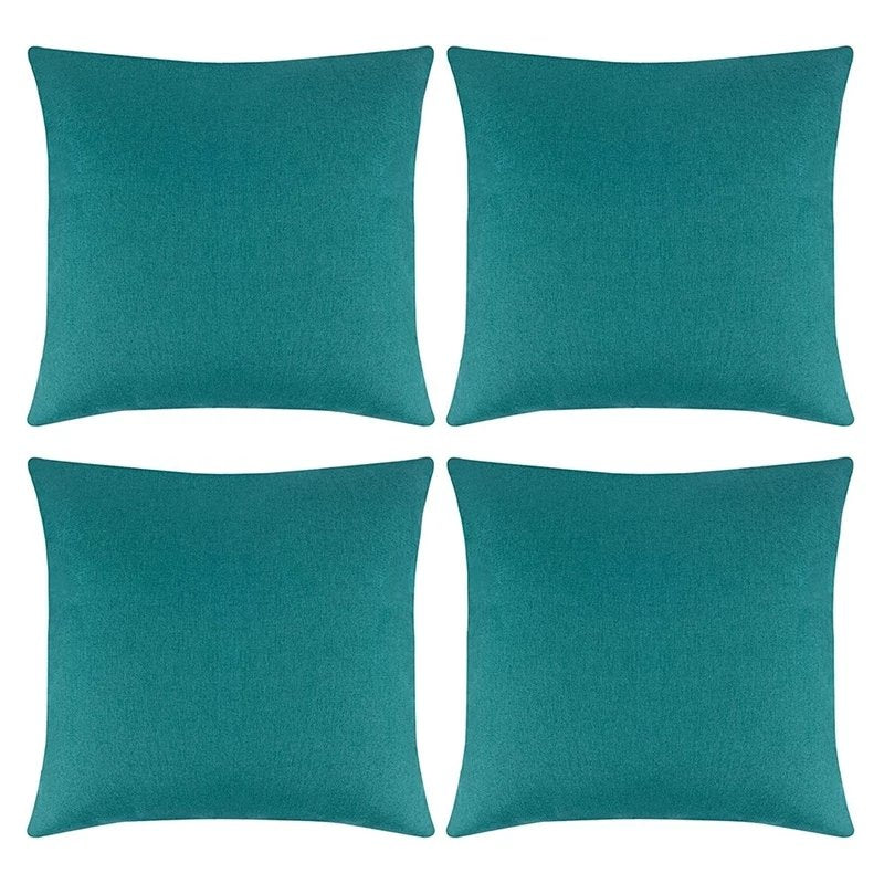 Green Outdoor Garden Cushion Covers – (set of 4)