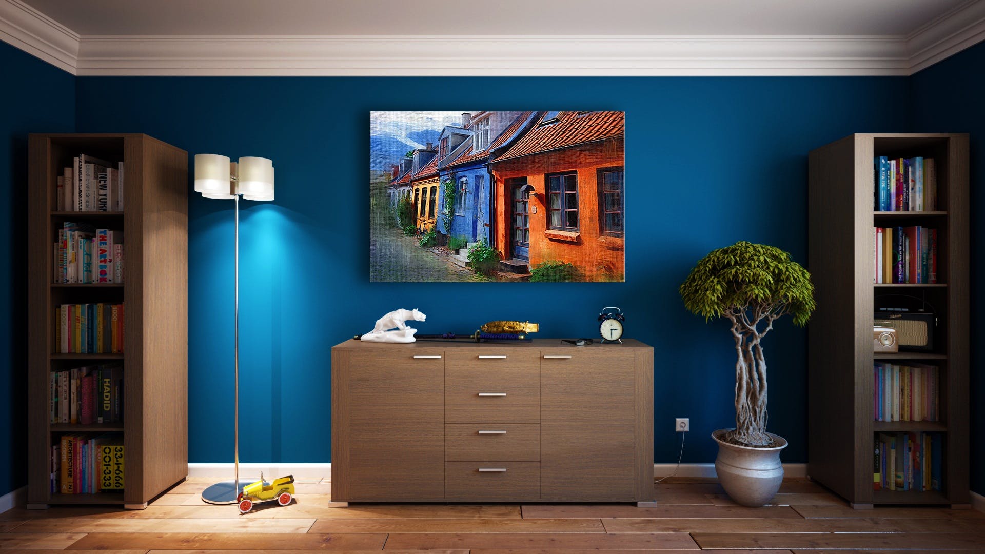 Blue Home Image