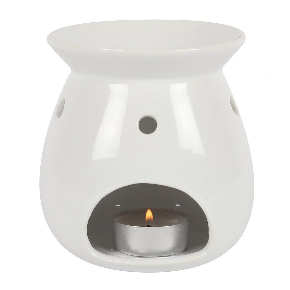 Floral 'Blooming Lovely' Ceramic Oil Burner Gift Set