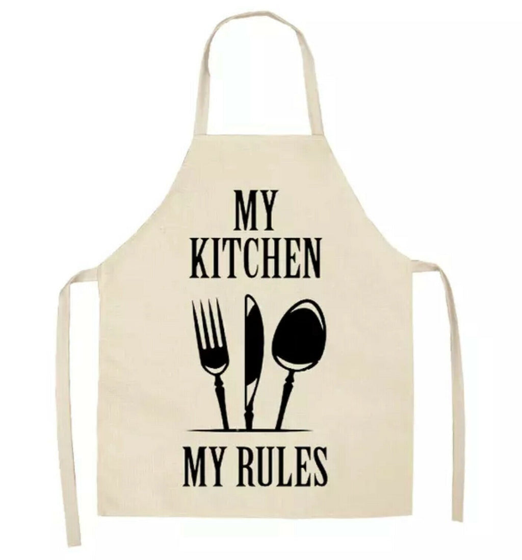 My Kitchen My Rules Apron