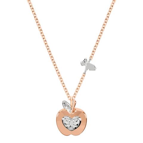 Radley Apple Necklace - Rose Gold Apple Pendant Chain