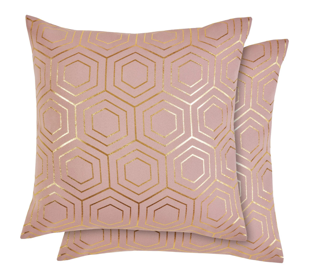 Hartford Art Deco Blush Pink Cushion Covers image 0