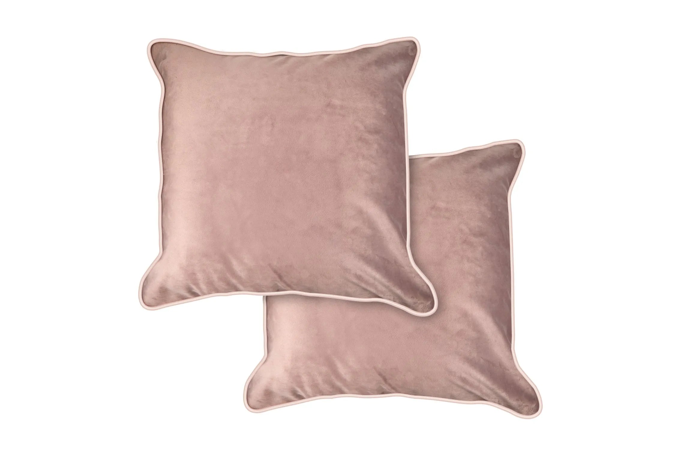 Luxury Chelsea Plush Velvet Cushion Covers - Dusky Pink 