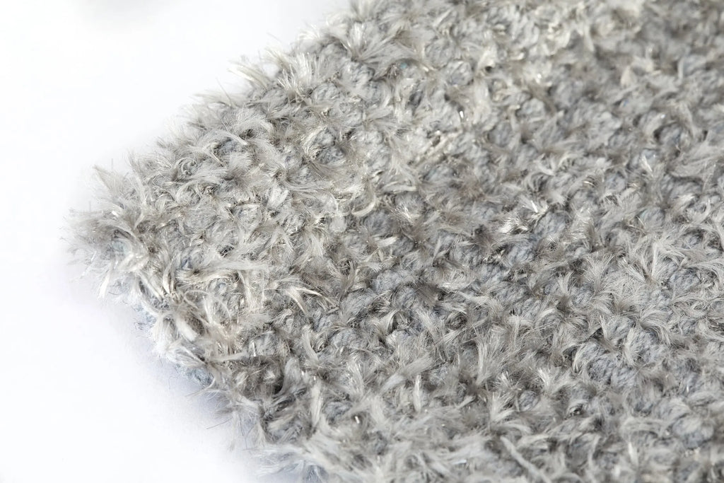 Sparkles Small Silver Rug