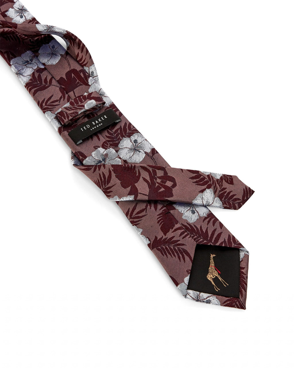 Ted Baker Red Tie - Capavi Floral Print