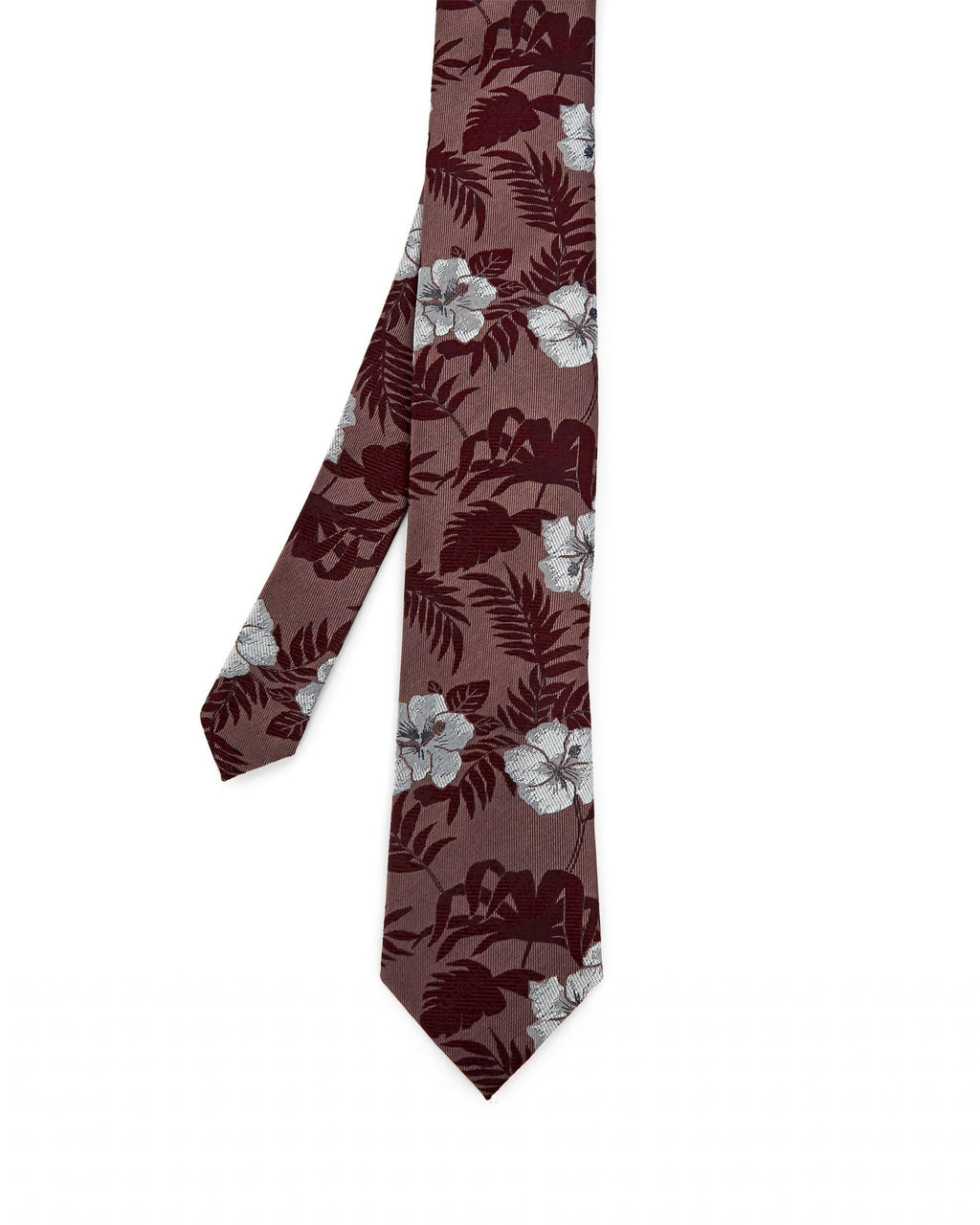 Ted Baker Red Tie - Capavi Floral Print