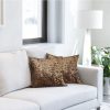 Dorchester Crushed Velvet Brown Cushion Covers