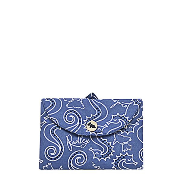 Radley Foldaway Seahorse Bag - Blue